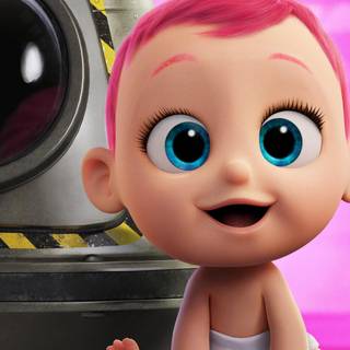 Boss Baby 4k wallpaper