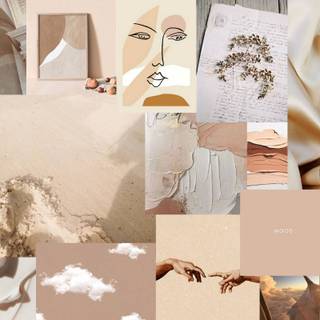 Autumn beige laptop wallpaper