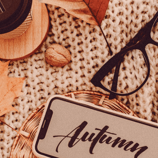 Autumn beige laptop wallpaper