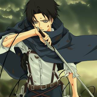 Captain Levi 4k wallpaper