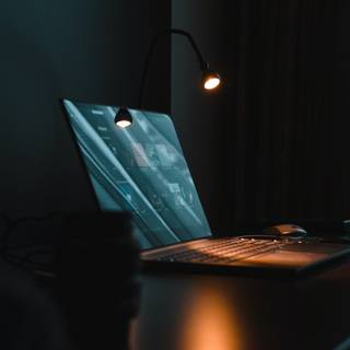 Dark study wallpaper