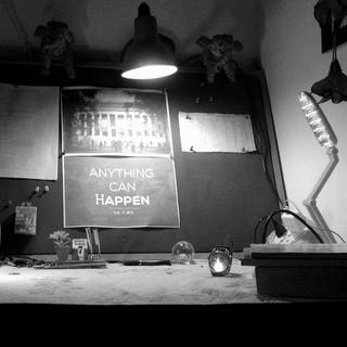 Dark study wallpaper