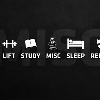 Dark study wallpaper