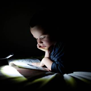 Dark study wallpaper