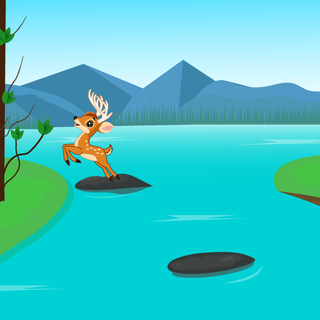 2D cartoon wallpaper