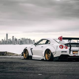 Rocket Bunny GTR R35 wallpaper