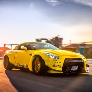 Rocket Bunny GTR R35 wallpaper