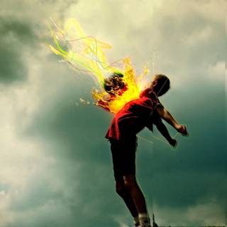 Football boy wallpaper