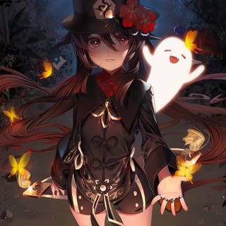 Hu Tao Genshin Impact wallpaper