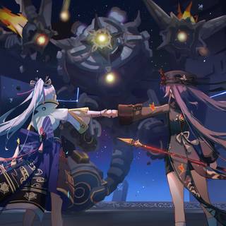 Hu Tao Genshin Impact wallpaper