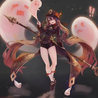 Hu Tao Genshin Impact wallpaper