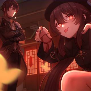 Hu Tao Genshin Impact wallpaper