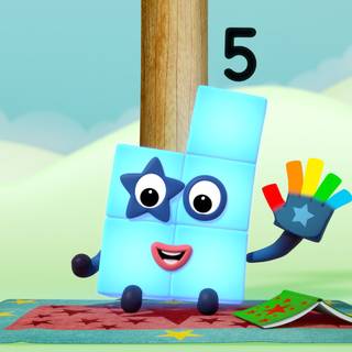 Numberblock 5 wallpaper