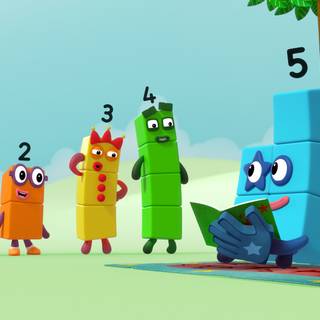 Numberblock 5 wallpaper