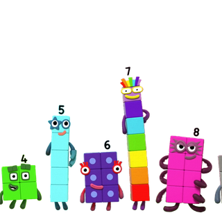 Numberblock 5 wallpaper