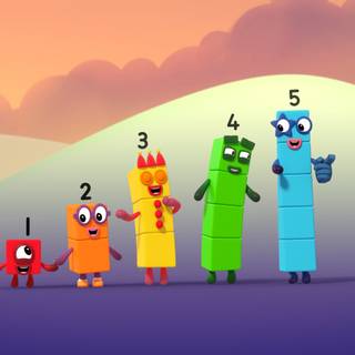 Numberblock 5 wallpaper