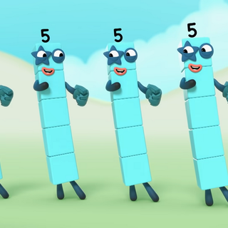 Numberblock 5 wallpaper