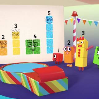 Numberblock 5 wallpaper