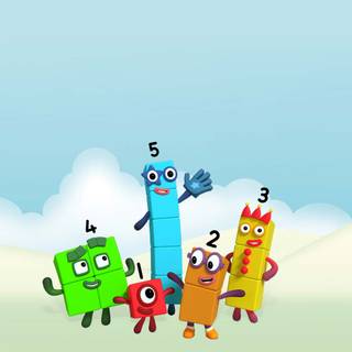 Numberblock 5 wallpaper