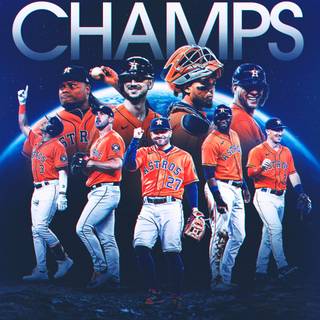 Houston Astros World Series Champions wallpaper
