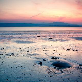 Beach and sky wallpaper