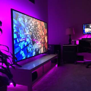 Gaming led wallpaper