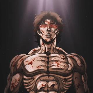 Bodybuilder anime wallpaper