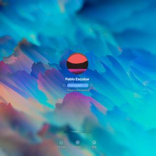 Desktop lock wallpaper