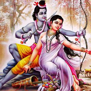 Ram Sita animated wallpaper