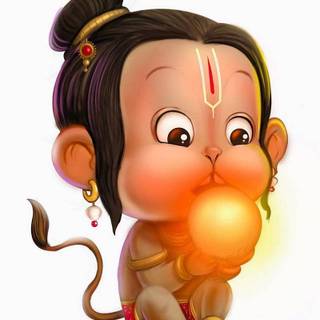 Small Hanuman wallpaper