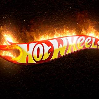 Hot Wheels logo wallpaper