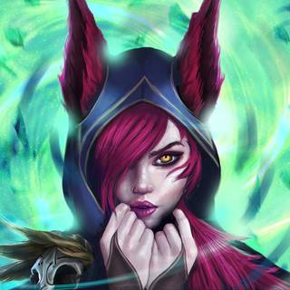 League of Legends Xayah wallpaper