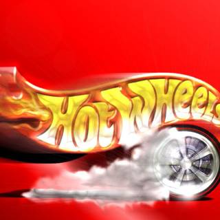 Hot Wheels logo wallpaper