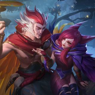 League of Legends Xayah wallpaper
