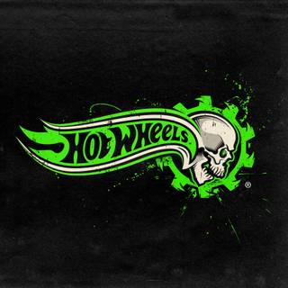 Hot Wheels logo wallpaper