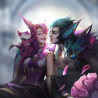 League of Legends Xayah wallpaper