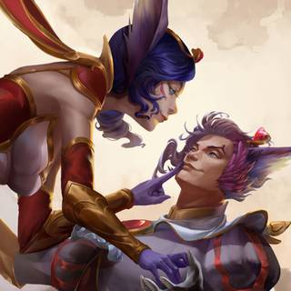 League of Legends Xayah wallpaper