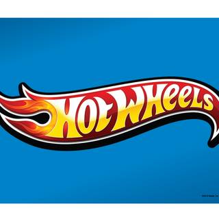 Hot Wheels logo wallpaper