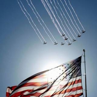 American flag iPhone wallpaper