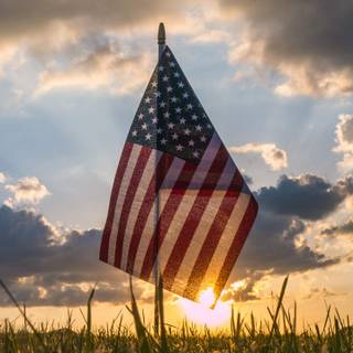 American flag iPhone wallpaper