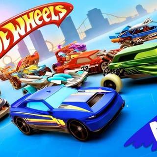 Hot Wheels logo wallpaper