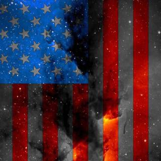 American flag iPhone wallpaper