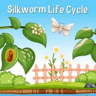 Silkworm wallpaper