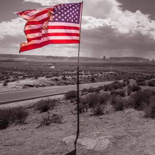 American flag iPhone wallpaper