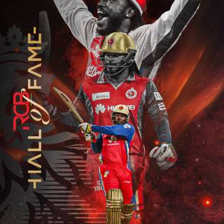 Chris Gayle RCB wallpaper