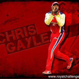 Chris Gayle RCB wallpaper