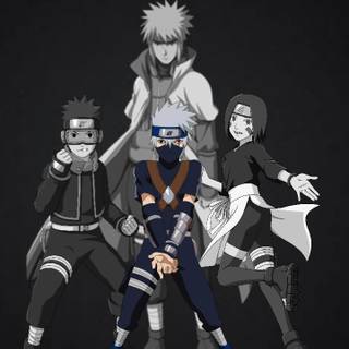 Kakashi Obito Rin wallpaper