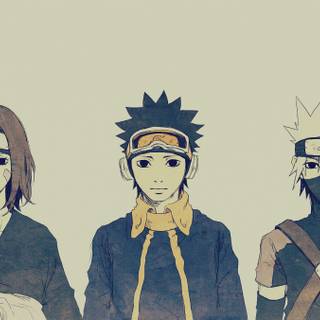 Kakashi Obito Rin wallpaper