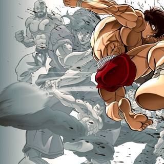 Baki Hanma computer wallpaper