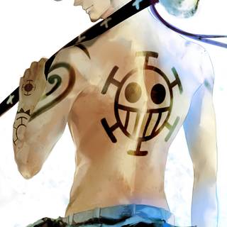 One Piece Law mobile wallpaper